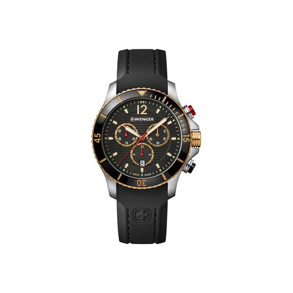 

Часы Wenger 01.0643.112 Seaforce Chronograph 43mm 20ATM
