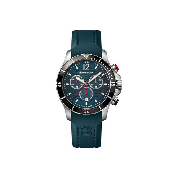 

Часы Wenger 01.0643.114 Seaforce Chronograph 43mm 20ATM