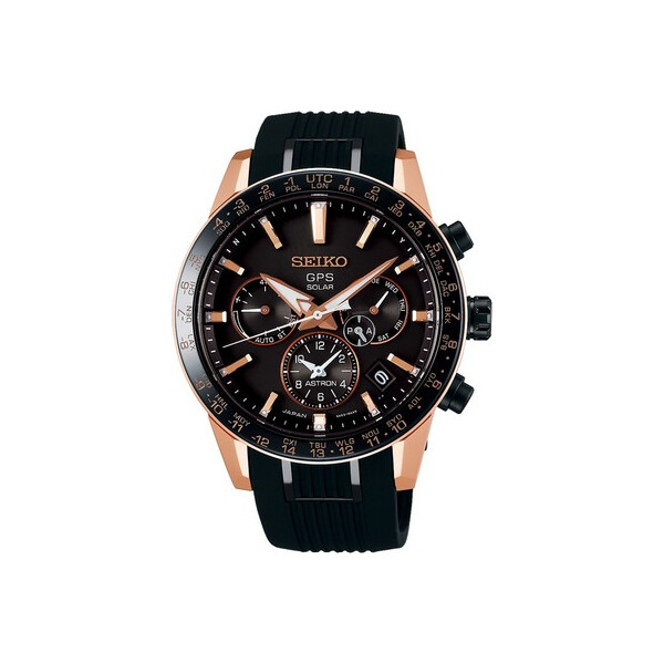 

Часы Seiko SSH006J1 Astron Solar Dual-Time 43mm 10ATM