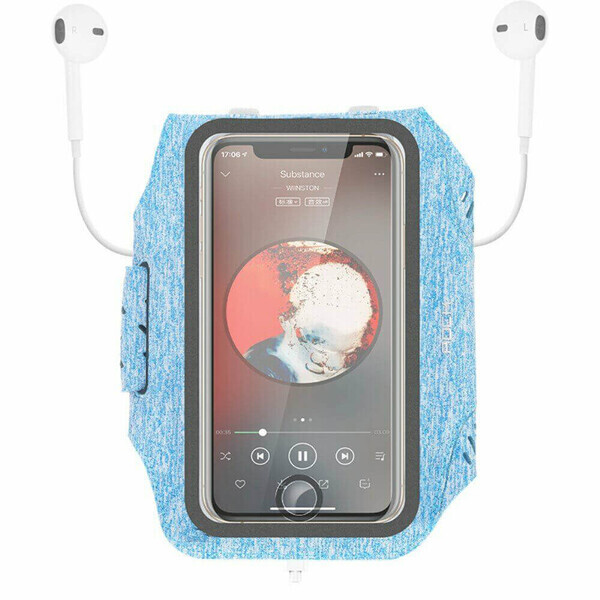 

Спортивный чехол на руку Rock Fitness Armband для iPhone (до 5.5") Blue