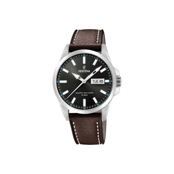 

Часы Festina F20358/1 Klassik Day-Date Herrenuhr 41mm 10ATM