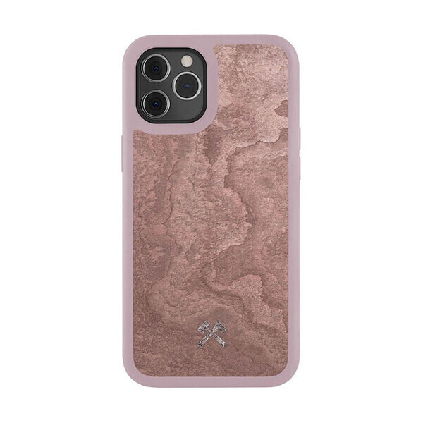 

Чехол из натурального камня Woodcessories Bumper Case Stone Canyon Red для iPhone 12 | 12 Pro
