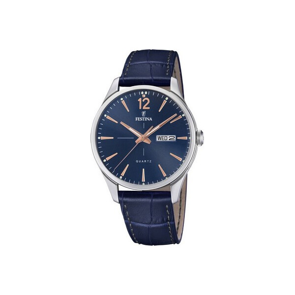 Часы Festina F20205/3 Retro Day-Date Herrenuhr 41mm 5ATM