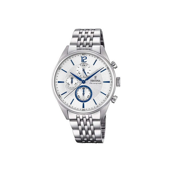 

Часы Festina F20285/1 Timeless Chronograph 41mm 5ATM