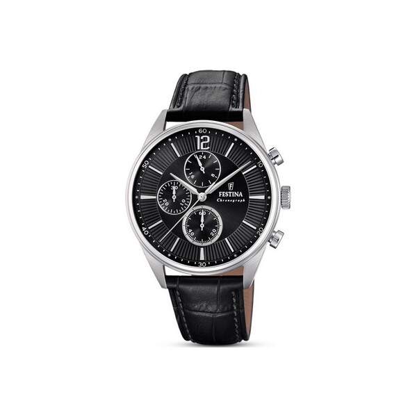 

Часы Festina F20286/4 Timeless Chronograph 41mm 5ATM