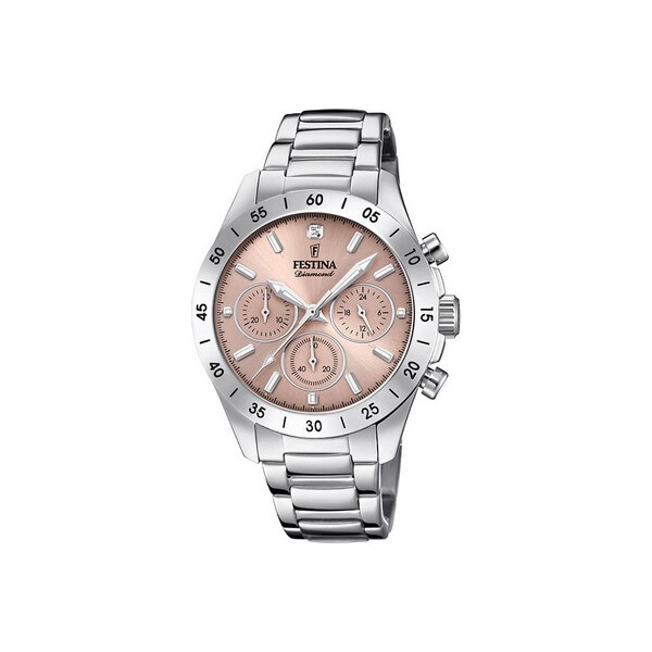 

Часы Festina F20397/3 Boyfriend Damen-Chronograph 39mm 10ATM