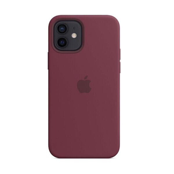 

Силиконовый чехол iLoungeMax Silicone Case MagSafe Plum для iPhone 12 | 12 Pro OEM (c поддержкой анимации)