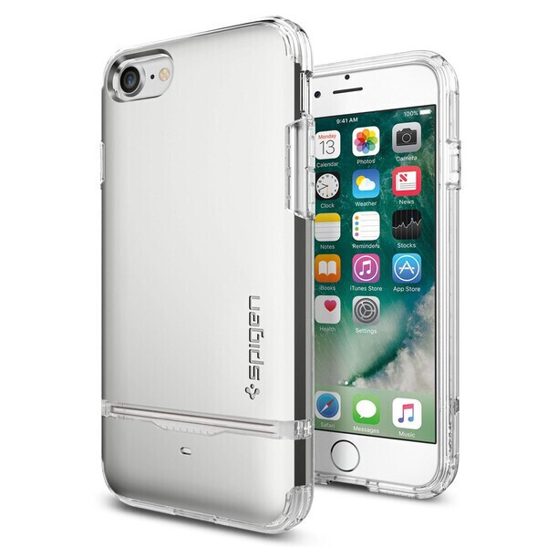 

Чехол Spigen Flip Armor Satin Silver для iPhone 7 | 8 | SE 2020