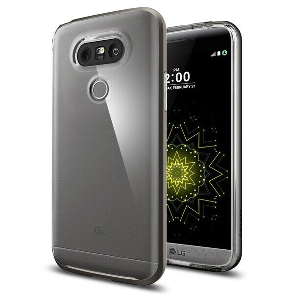 

Чехол Spigen Neo Hybrid Crystal Gunmetal для LG G5