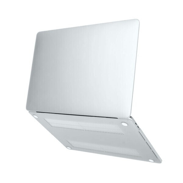 

Пластиковый чехол iLoungeMax Soft Touch Metallic Silver для MacBook Pro 16" (2019)