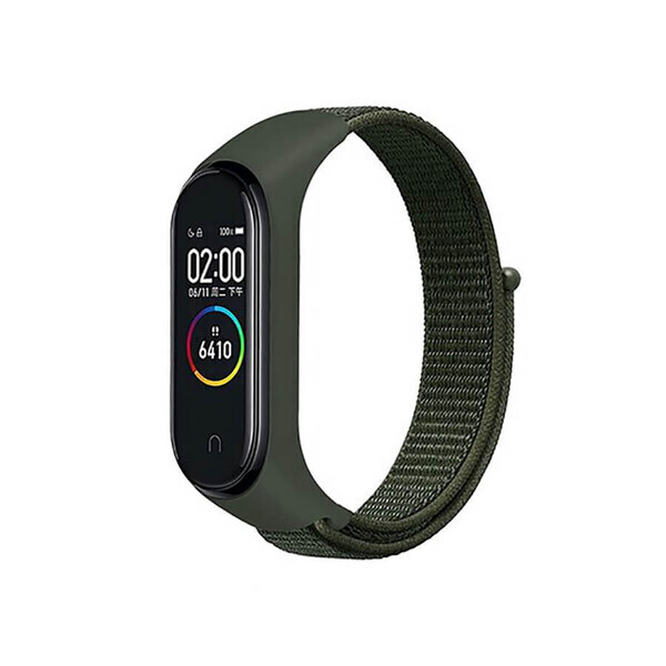 

Нейлоновый ремешок iLoungeMax Sport Loop Forest Green для Xiaomi Mi Band 5 | 6