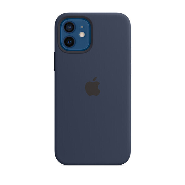 

Силиконовый чехол iLoungeMax Silicone Case Midnight Blue для iPhone 12 mini OEM