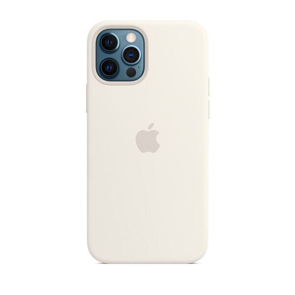 

Силиконовый чехол iLoungeMax Silicone Case White для iPhone 12 Pro Max OEM