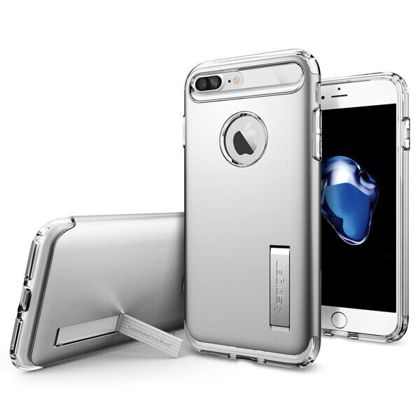 

Чехол Spigen Slim Armor Satin Silver для iPhone 7 Plus | 8 Plus