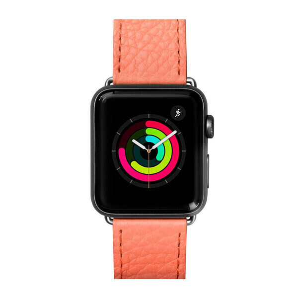 

Кожаный ремешок Laut Milano Coral для Apple Watch 44mm | 42mm SE | 6 | 5 | 4 | 3 | 2 | 1