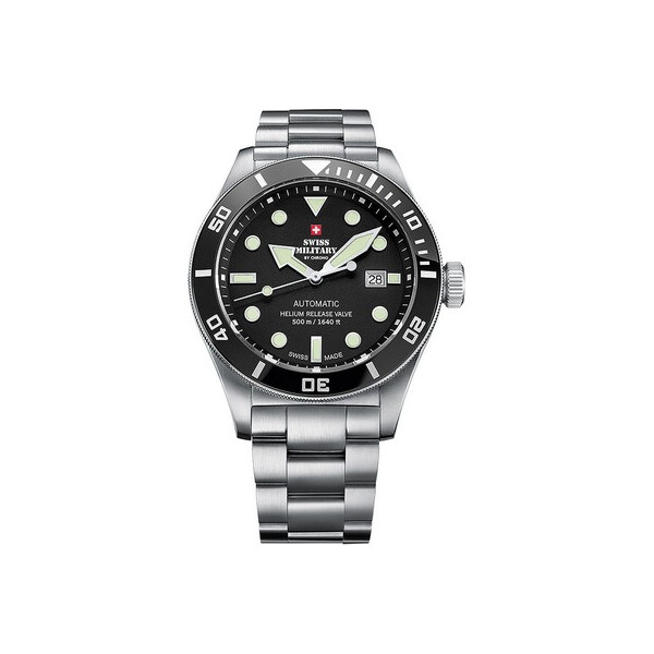 

Часы Swiss Military SMA34075.01 Automatik 44mm 50ATM