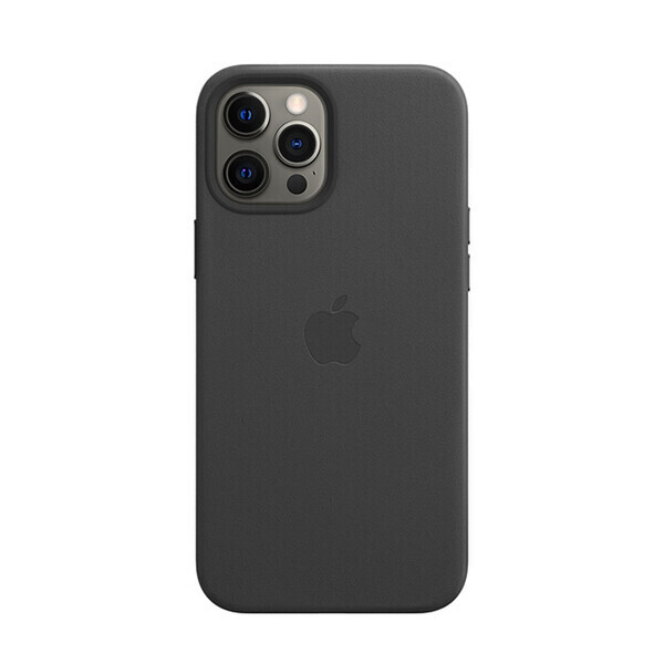 

Кожаный чехол iLoungeMax Genuine Leather Case MagSafe Black для iPhone 12 Pro Max ОЕМ