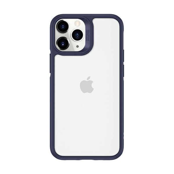 

Стеклянный чехол ESR Ice Shield Blue Frame | Clear Back для iPhone 12 Pro Max