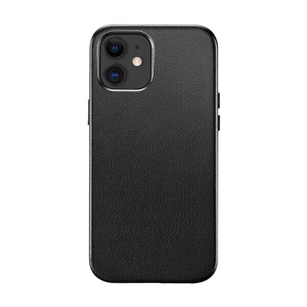 

Черный кожаный чехол ESR Metro Leather Black для iPhone 12 mini