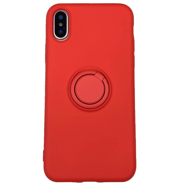 

Силиконовый чехол с кольцом iLoungeMax With Ring Red для iPhone XS Max