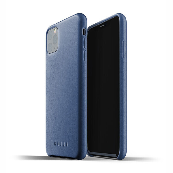 

Кожаный чехол MUJJO Full Leather Case Monaco Blue для iPhone 11 Pro