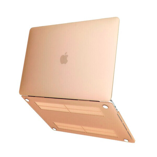 

Пластиковый чехол iLoungeMax Soft Touch Gold для MacBook Pro 16" (2019)