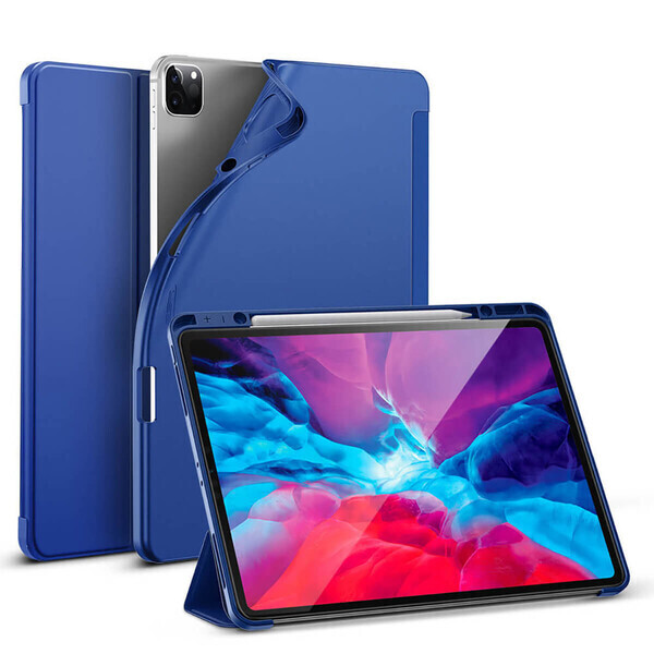 

Чехол-книжка ESR Rebound Case Pencil Holder Blue для Apple iPad Pro 12.9" (2020)