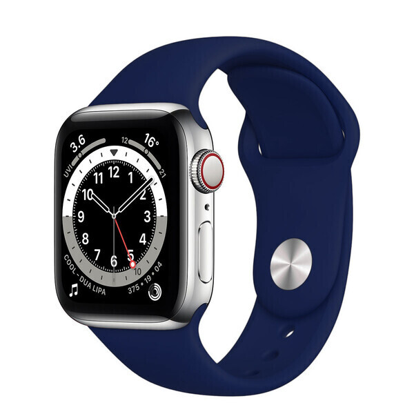 

Ремешок iLoungeMax Sport Band 38mm | 40mm Dark Blue для Apple Watch SE | 6 | 5 | 4 | 3 | 2 | 1 OEM