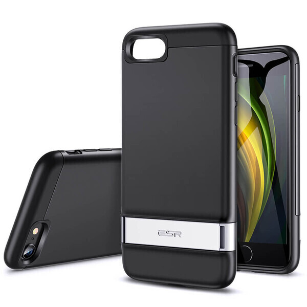 

Черный чехол-подставка ESR Air Shield Boost Black для iPhone 8 | 7 | SE 2020