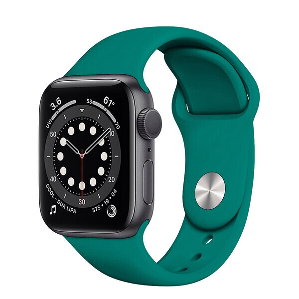 

Ремешок iLoungeMax Sport Band 38mm | 40mm Pine Green для Apple Watch SE | 6 | 5 | 4 | 3 | 2 | 1 OEM