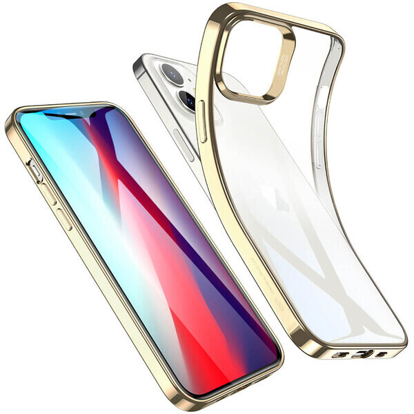 

Прозрачный чехол ESR Halo Clear Case Gold для iPhone 12 mini
