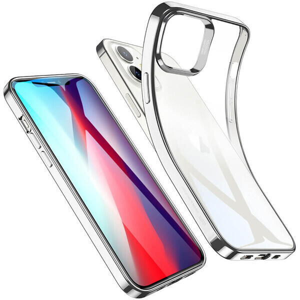 

Прозрачный чехол ESR Halo Clear Case Silver для iPhone 12 mini