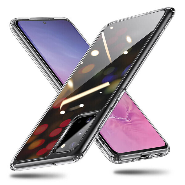 

Силиконовый чехол ESR Mimic Tempered-Glass Case Clear для Samsung Galaxy S20+