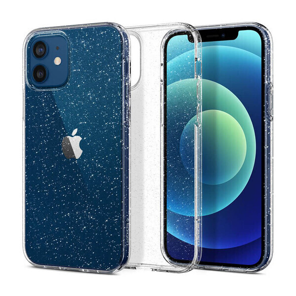 

Силиконовый чехол Spigen Liquid Crystal Glitter Crystal Quartz для iPhone 12 mini