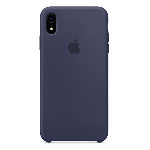 

Силиконовый чехол iLoungeMax Silicone Case Midnight Blue для iPhone XR OEM