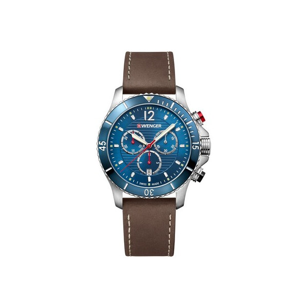 

Часы Wenger 01.0643.116 Seaforce Chronograph 43mm 20ATM