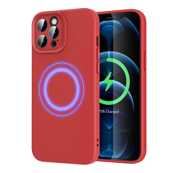 

Силиконовый чехол ESR Cloud Soft Case MagSafe Red для iPhone 12 Pro Max