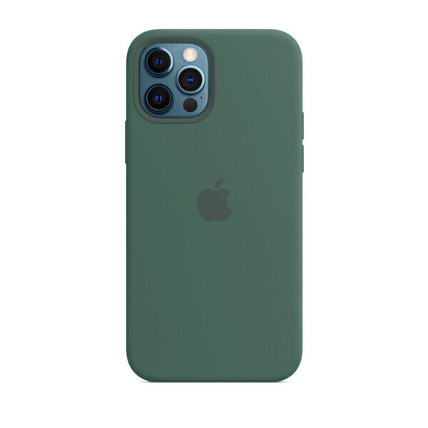 

Силиконовый чехол iLoungeMax Silicone Case Pine Green для iPhone 12 Pro Max OEM