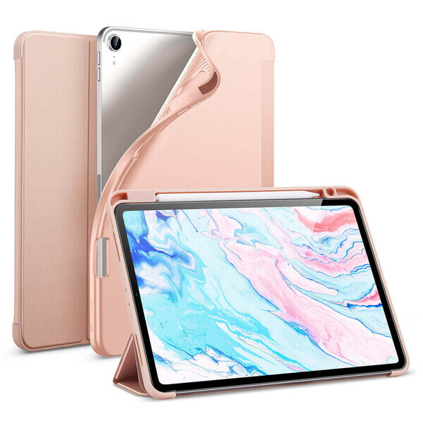 

Чехол-книжка с держателем для Apple Pencil ESR Rebound Pencil Rose Gold для iPad Air 4 (2020)