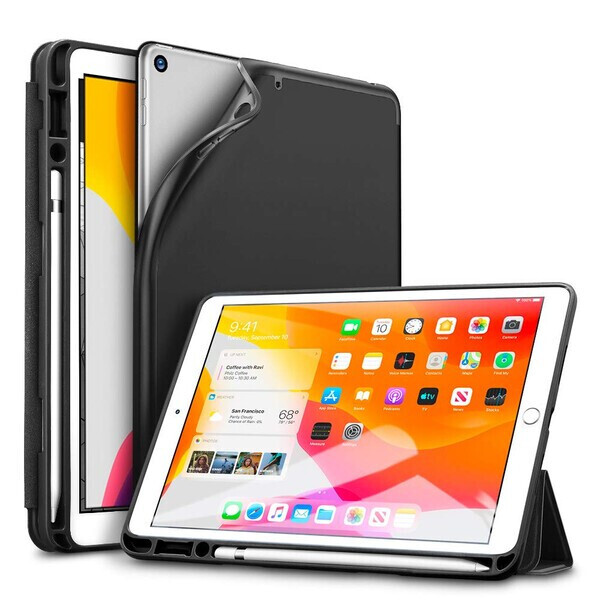 

Чехол-книжка ESR Rebound Pencil Trifold Smart Case Black для iPad 8 | 7 10.2" (2020 | 2019)