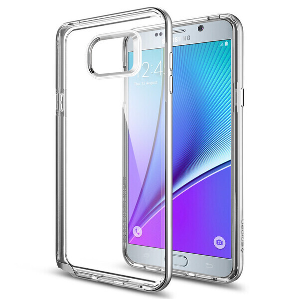 

Чехол Spigen Neo Hybrid Crystal Satin Silver для Samsung Galaxy Note 5