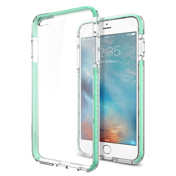 

Чехол Spigen Ultra Hybrid TECH Crystal Mint для iPhone 6 Plus | 6s Plus