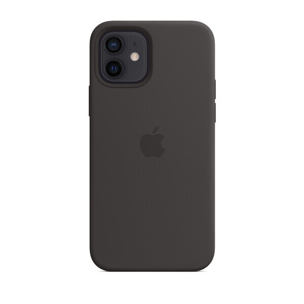 

Черный силиконовый чехол iLoungeMax Silicone Case для iPhone 12 mini OEM