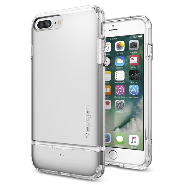 

Чехол Spigen Flip Armor Satin Silver для iPhone 7 Plus | 8 Plus