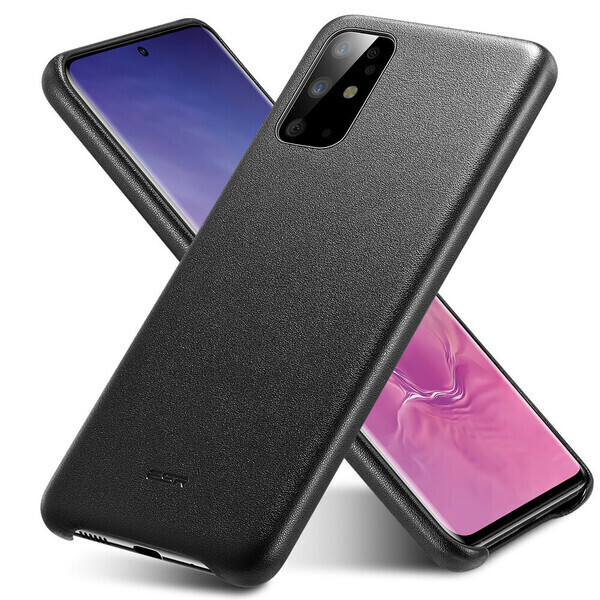 

Черный кожаный чехол ESR Metro Premium Leather для Samsung Galaxy S20+