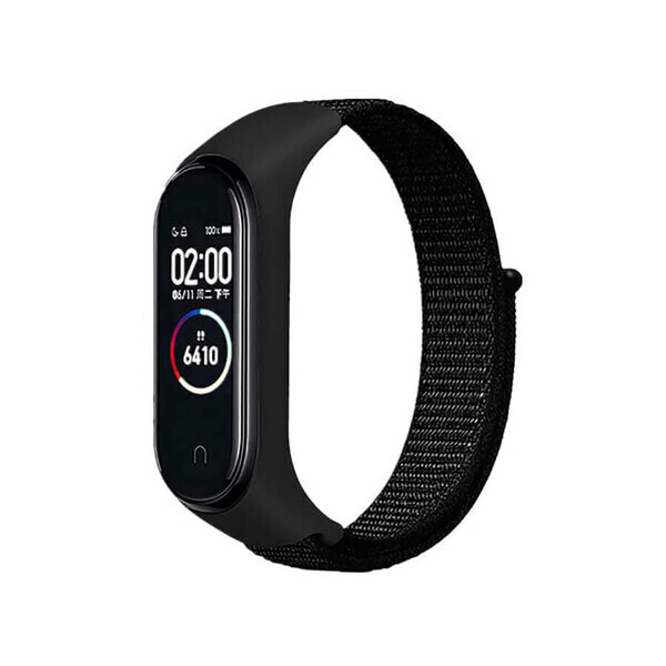 

Нейлоновый ремешок iLoungeMax Sport Loop Black для Xiaomi Mi Band 5 | 6