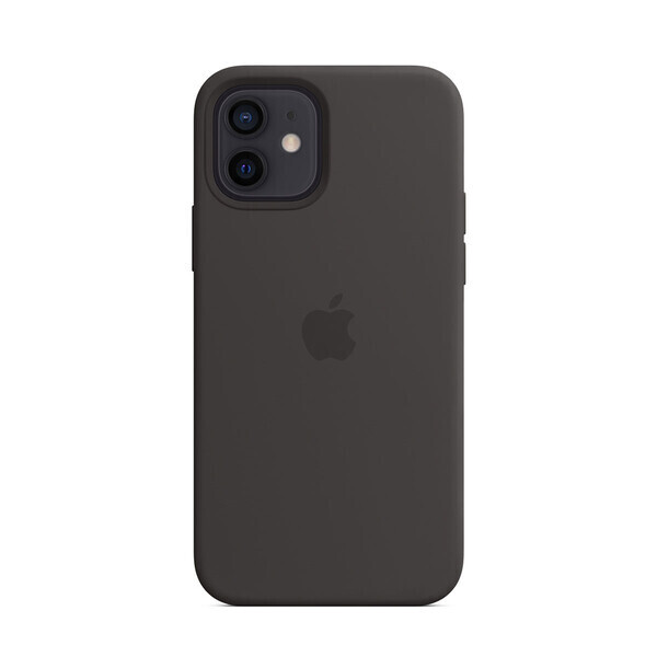

Черный силиконовый чехол iLoungeMax Silicone Case MagSafe Black для iPhone 12 | 12 Pro OEM