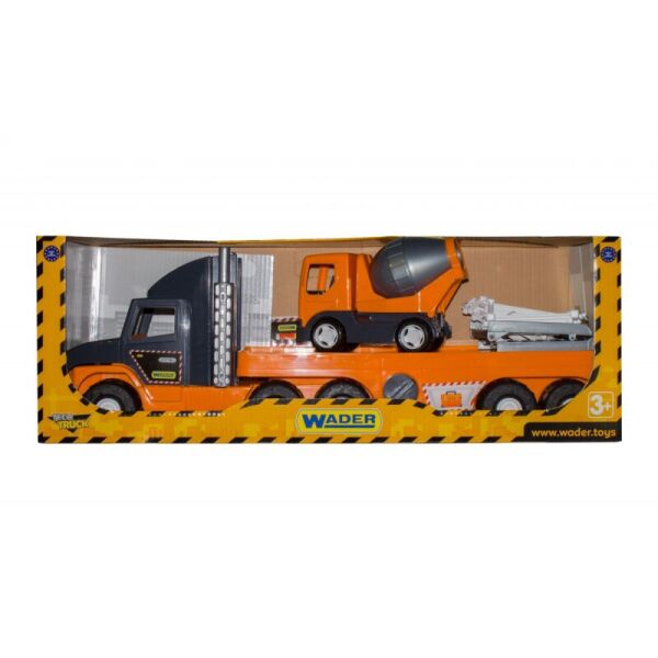 

Грузовик Wader «Super Tech Truck» с бетономешалкой (36750)