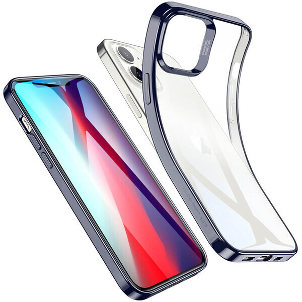 

Прозрачный чехол ESR Halo Clear Case Blue для iPhone 12 mini