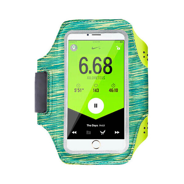 

Спортивный чехол iLoungeMax Sports Armband L Green для смартфонов до 5.2"